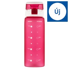 Tesco 750 ml Matte Pink Plastic Chugger Bottle 