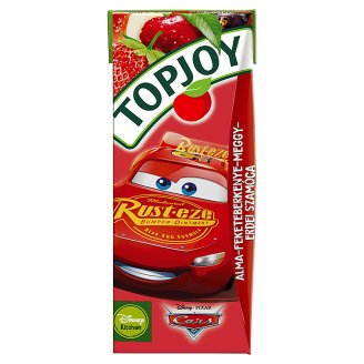 Topjoy alma-fekete berkenye-meggy és erdei szamóca ital 200 ml