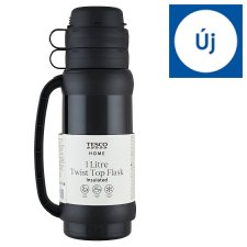 Tesco Home 1 Litre Twist Top Flask