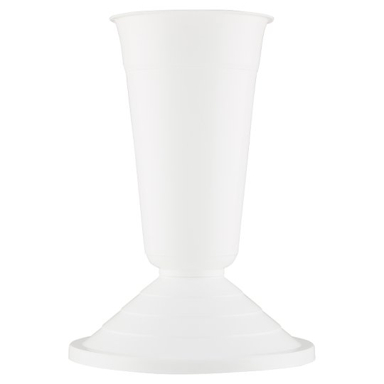 White Grave Vase 25 cm