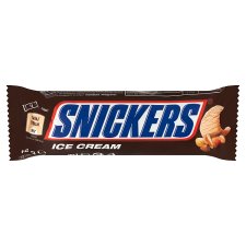 Snickers földimogyorós-karamellás tejjégkrém szelet kakaós bevonattal 53 ml
