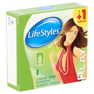 LifeStyles Play óvszer 4 db