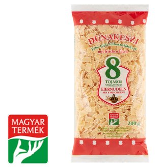 Dunakeszi eperlevél 8 tojásos száraztészta 200 g
