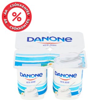 Danone natúr joghurt 4 x 130 g