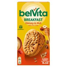 Belvita Original Honey & Nut Biscuits with Choc Chips 300 g
