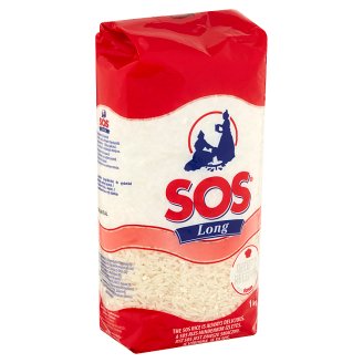 SOS Long "A" minőségű, hosszúszemű rizs 1 kg