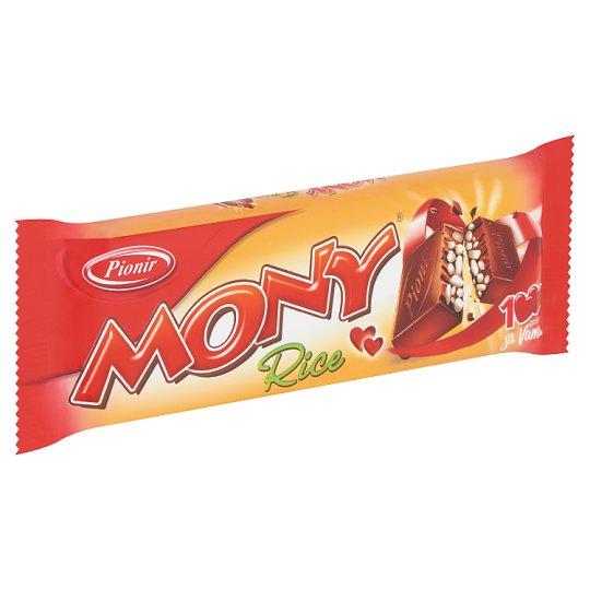 Mony kakaós krémtábla puffasztott rizzsel 75 g