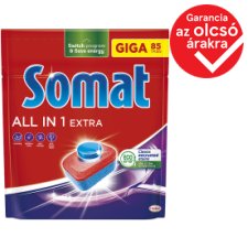 Somat All in 1 Extra Dishwasher Tablet 85 pcs 1411 g