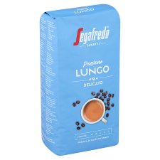 Segafredo Zanetti Passione Lungo Delicato szemes pörkölt kávé 1000 g