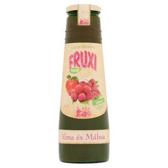 Fruxi Fresh Alma és Málna friss gyümölcsből préselt 100% gyümölcslé 750 ml