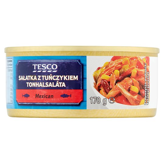 Tesco tonhal zöldségekkel pikáns mártásban 170 g