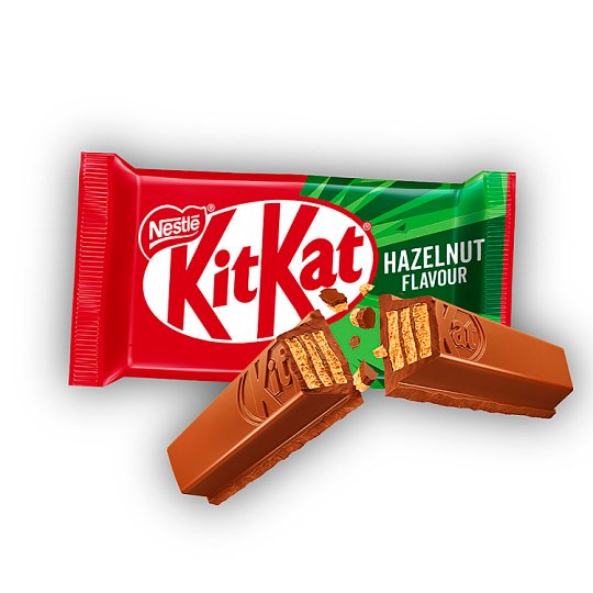 KitKat Crunchy Wafer In Hazelnut Flavour Milk Chocolate 41,5 G - Tesco ...