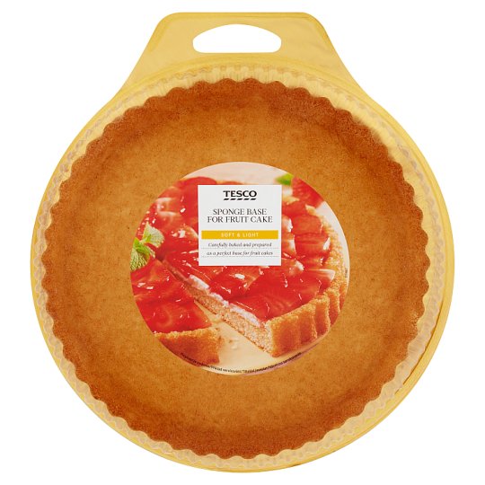 Tesco Sponge Base for Fruit Cake 200 g Tesco Online, Tesco From Home