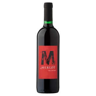 Merlot édes vörösbor 10% 750 ml