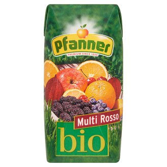 Pfanner Multi Rosso BIO vegyes gyümölcsital 30% 0,2 l