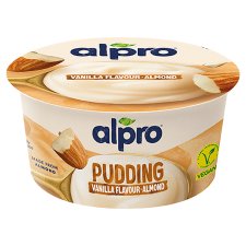 Alpro Vanilla-Flavored, Plant-Based Almond Dessert 135 g