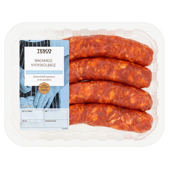 Tesco Hungarian Style Raw Sausages 400 g Tesco Groceries