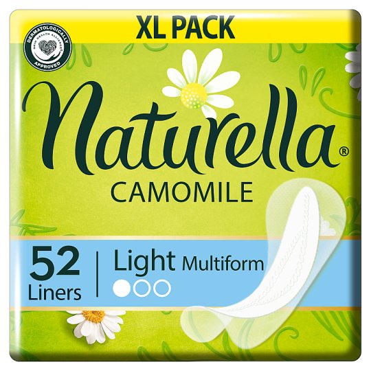 Naturella Light Camomile Tisztasági Betét, 52 db