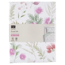 F&F Home Pretty Floral Duvet Set 140 x 200 cm