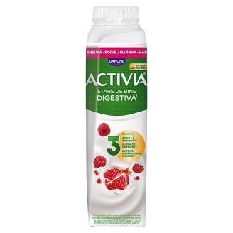 Danone Activia zsírszegény, élőflórás, málna-gránátalmaízű joghurtital 320 g