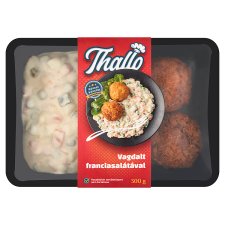 Thallo vagdalt franciasalátával 300 g