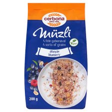 Cerbona áfonyás müzli 200 g