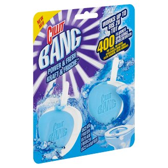 Cillit Bang Power & Fresh Óceán Frissesség tok nélküli WC blokk 2 x 40 g
