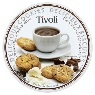Tivoli teasütemény tej- és étcsokoládé darabkákkal 150 g