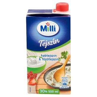 Milli UHT habtejszín & főzőtejszín 30% 500 ml