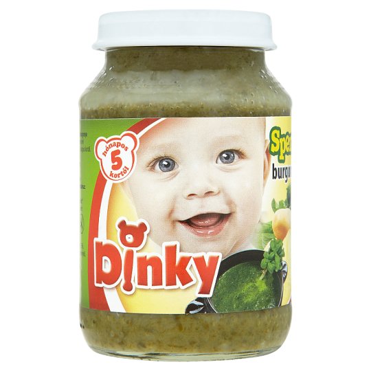 Dinky glutén- és tejszármazékmentes spenótos burgonyafőzelék bébiétel 5 hónapos kortól 190 g