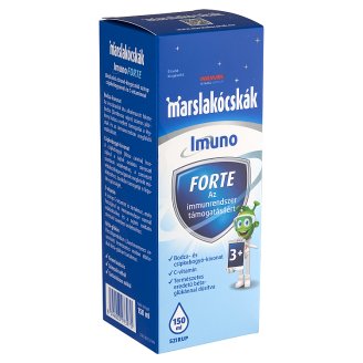 Marslakócskák ImunoForte bodzaízű étrend-kiegészítő szirup 1 éves kortól 150 ml