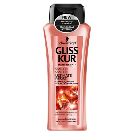 Gliss Kur hajregeneráló sampon Ultimate Resist 250 ml