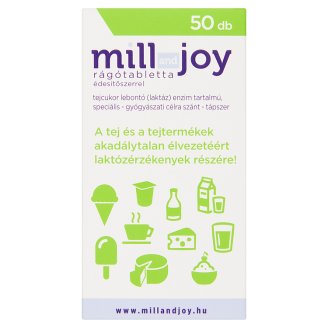 Mill and Joy rágótabletta édesítőszerrel 50 db