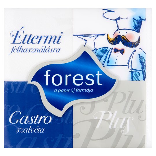 Forest Gastro Plus szalvéta éttermi felhasználásra 18 x 18 cm 600 db