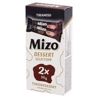 Mizo Dessert Selection Tiramisu túródesszert 2 x 30 g