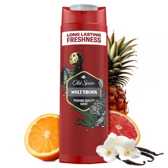 Old Spice Wolfthorn Tusfürdő Férfiaknak, 400 ml