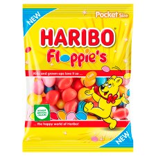 Haribo Floppie's Fruit and Cola Flavored Sugar-Coated foam Dragée 80 g
