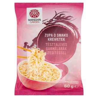 Shanghai Garden instant tésztaleves garnélarák ízesítéssel 60 g