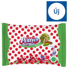 Pöttyös Túró Rudi Cottage Cheese Dessert with Cocoa Coating and Pistachio Filling 5 x 35 g