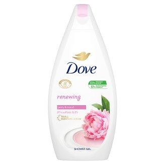 Dove Purely Pampering bőrtápláló krémtusfürdő 500 ml