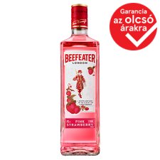 Beefeater Pink Strawberry természetes eper ízesítésű gin 37,5% 0,7 l