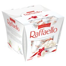 Raffaello Crisp Coconut Speciality with Smooth Coconut Filling and a Whole Almond 150 g
