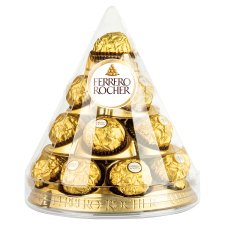 Ferrero Rocher Pyramid Milk Chocolate and Hazelnut Covered Crispy Wafer 212,5 g