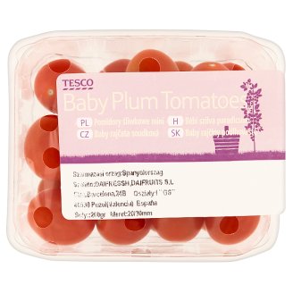 Tesco bébi szilva paradicsom 250 g
