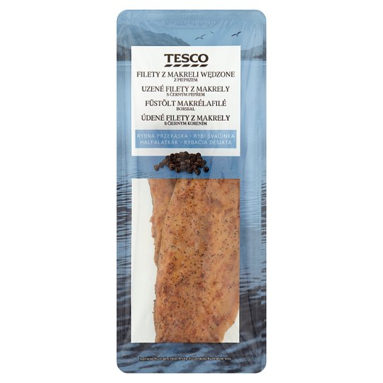 Tesco füstölt makrélafilé borssal