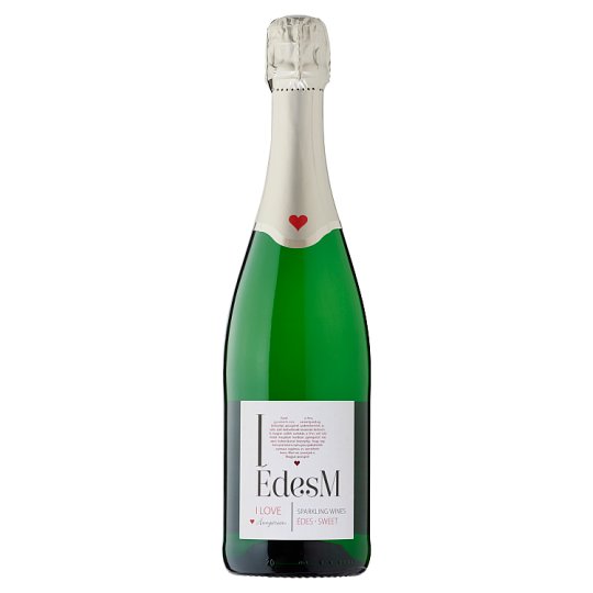 I Love ÉdesM Sweet White Sparkling Wine 75 cl Tesco Online, Tesco