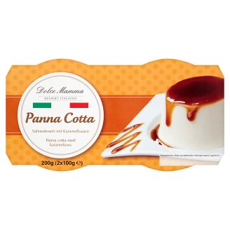 Dolce Mamma panna cotta karamell öntettel 2 x 100 g
