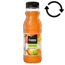 Cappy Multivitamin Fruit Drink with Fruit Juice and Fruit Puree with Sugar and Sweeteners 330 ml