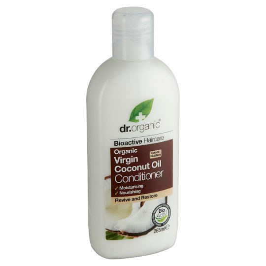 Dr. Organic Bioactive Haircare hajkondicionáló BIO szűz kókuszolajjal 265 ml