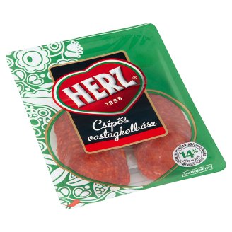HERZ Szeletelt csípős vastagkolbász 70 g